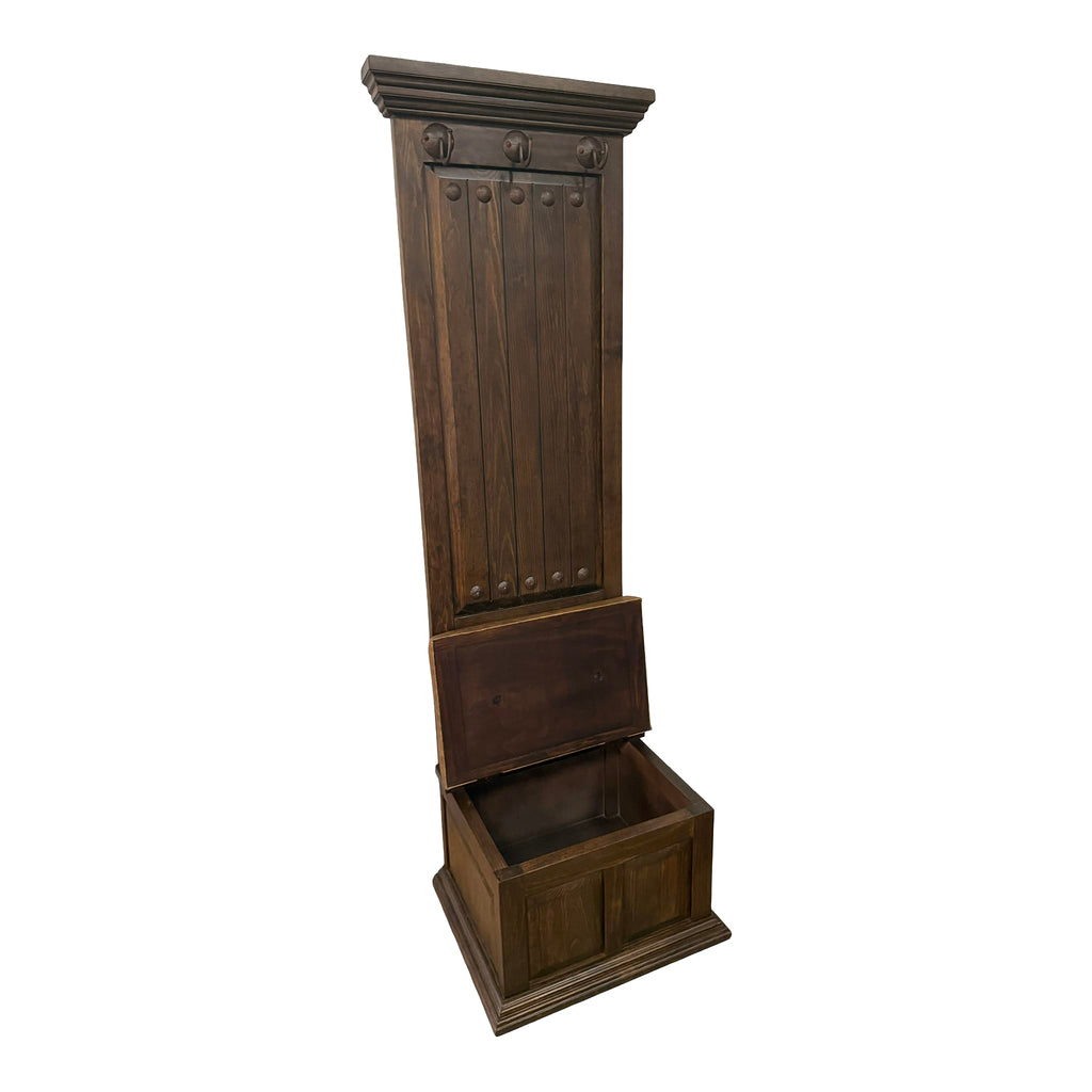 Single Seat Hall Tree with Storage