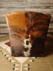 Bonham Cowhide Swivel Glider