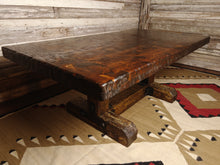 Load image into Gallery viewer, Custom Knotty Alder Western Farmhouse Dining Table