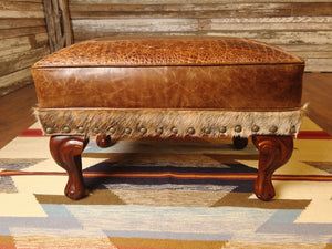 Chama Small Ottoman - 27" x 17"