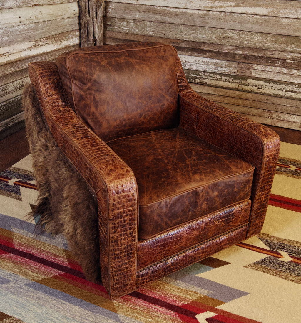 Yellowstone Luxe Swivel Chair