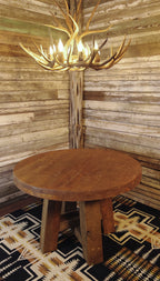 Custom Knotty Alder Poker Or Game Table