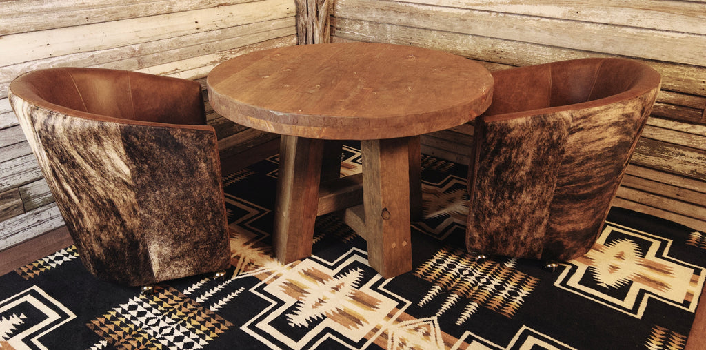 Custom Knotty Alder Poker Or Game Table