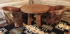 Custom Knotty Alder Poker Or Game Table