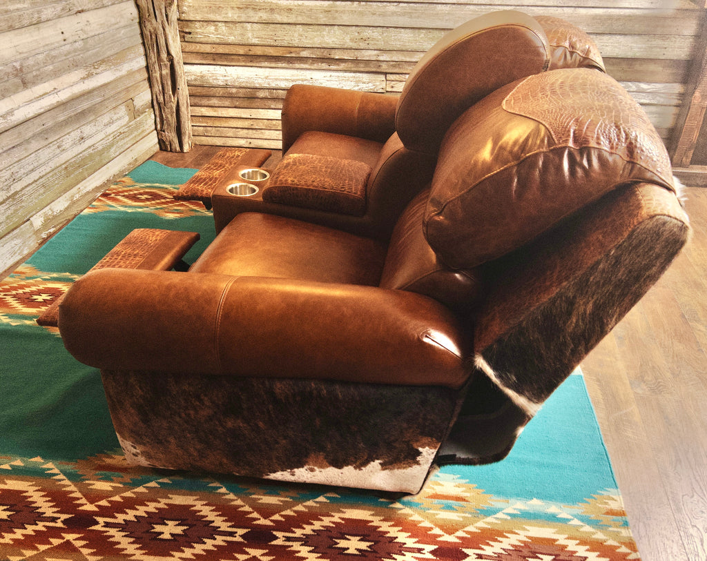 Chama Theater Reclining Love Seat