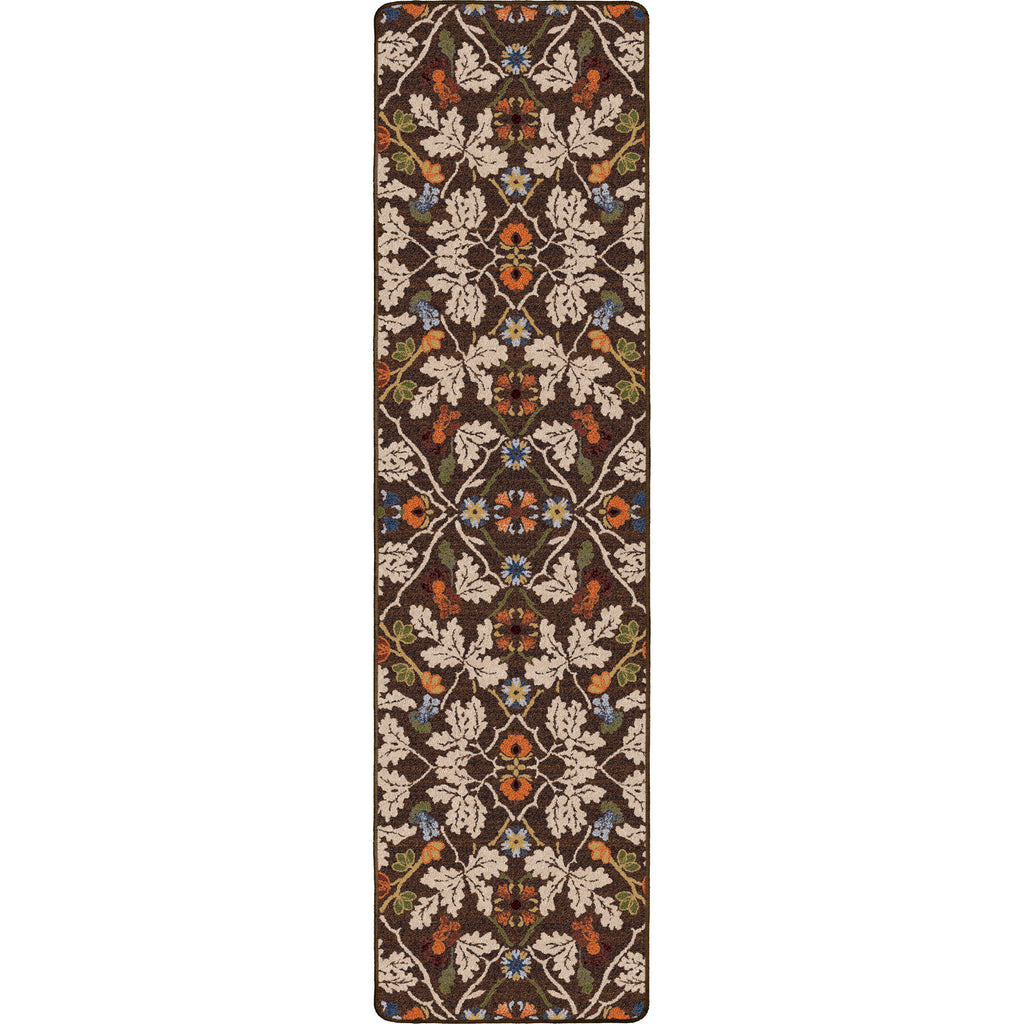 Image of an area rug, Infinity Oak - Brown