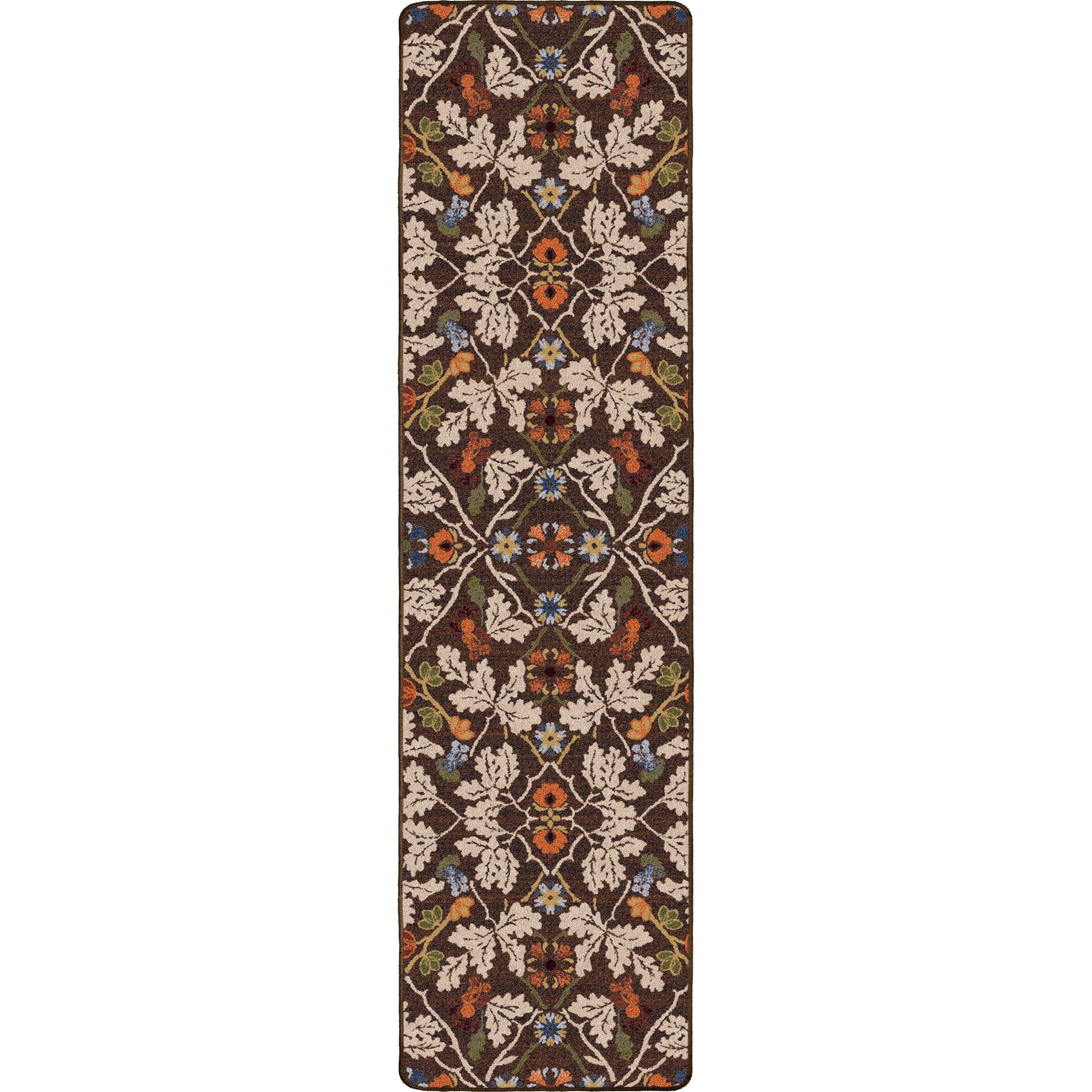 Image of an area rug, Infinity Oak - Brown