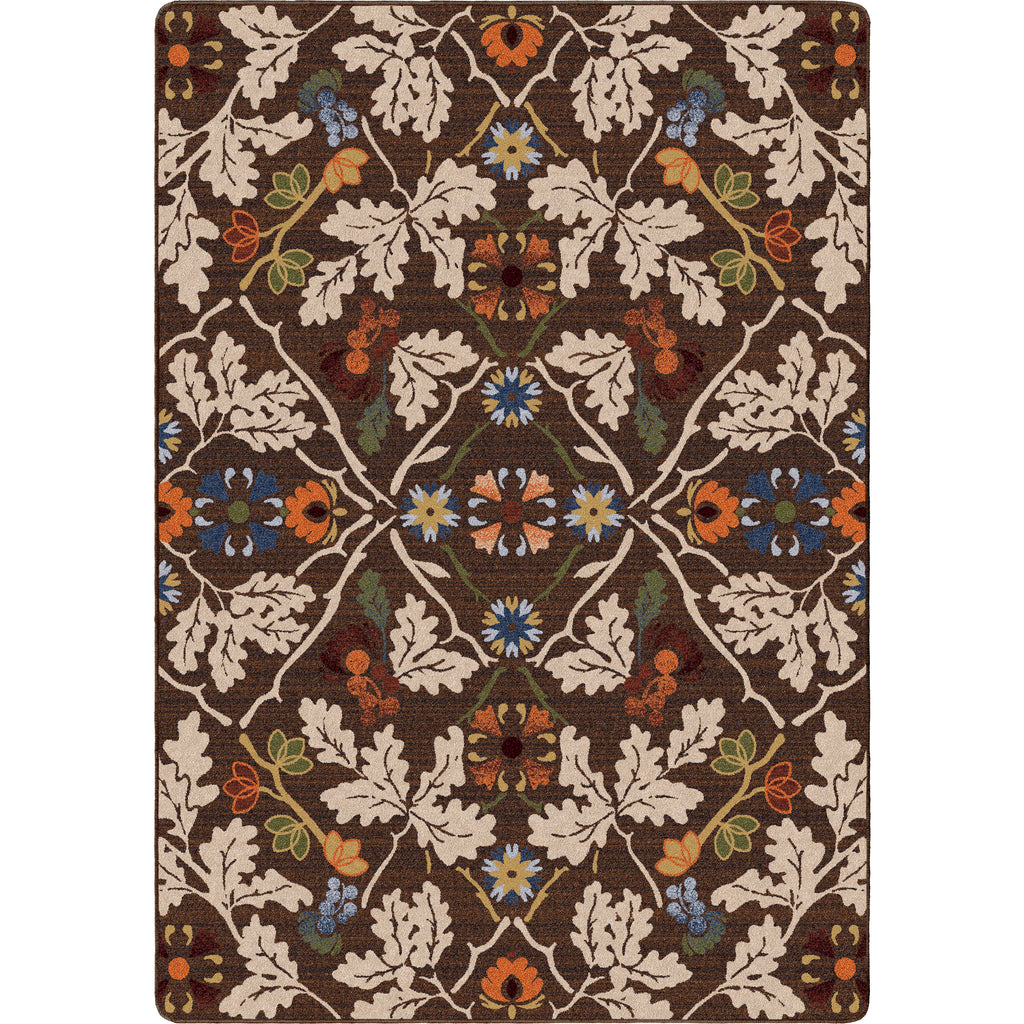 Image of an area rug, Infinity Oak - Brown