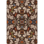 Image of an area rug, Infinity Oak - Brown