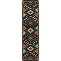 Image of an area rug, Interlaced Horizon - Gem