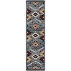 Image of an area rug, Interlaced Horizon - Gray Stone