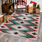 Image of an area rug, Celebration - Lively Blue