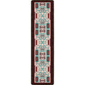 Image of an area rug, Prairie Wind - Turquoise