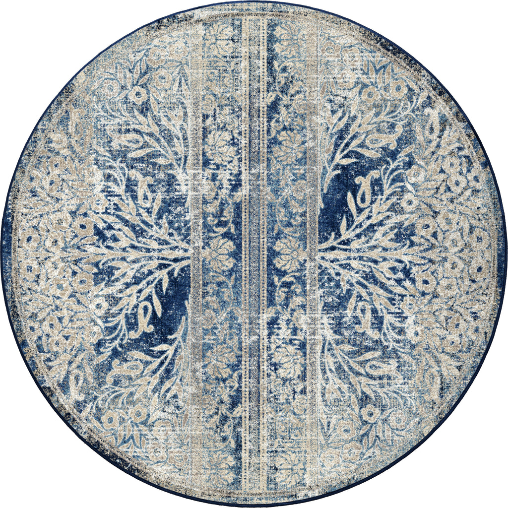 Image of an area rug, Delft Flowers - Countryside
