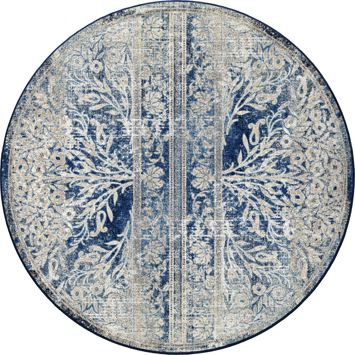 Image of an area rug, Delft Flowers - Countryside