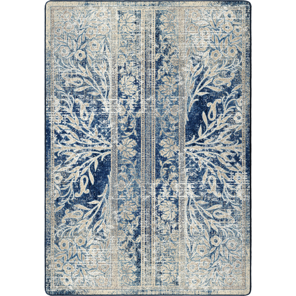Image of an area rug, Delft Flowers - Countryside
