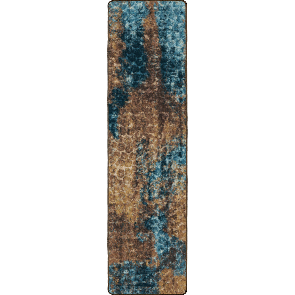 Image of an area rug, Mystic - Turquoise Splash