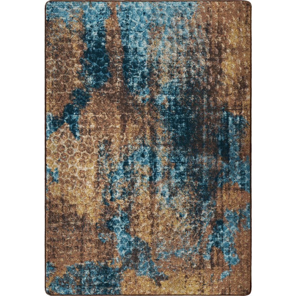 Image of an area rug, Mystic - Turquoise Splash