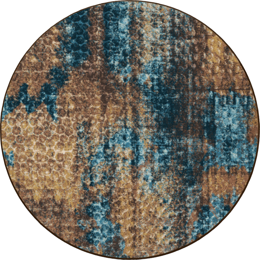 Image of an area rug, Mystic - Turquoise Splash