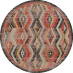 Image of an area rug, Just Praying - Distressed Red
