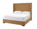Fairfield King Winged Tufted Bed