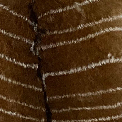 Exotic kudu hide swatch