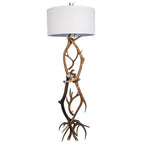 Elk & Mule Deer Floor Lamp Floor Lamp