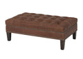 Pippa Rectangular Tufted Storage Ottoman