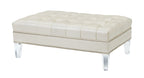 Pippa Rectangular Tufted Ottoman