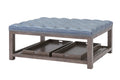 Rand Rectangular Tufted Ottoman