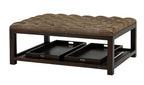 Rand Rectangular Tufted Ottoman