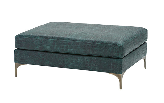 Lauren Bronze Rectangular Ottoman