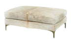Lauren Bronze Rectangular Ottoman