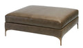 Lauren Bronze Square Ottoman