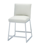Ines Chrome Counter Stool