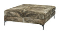 Lauren Iron Square Ottoman