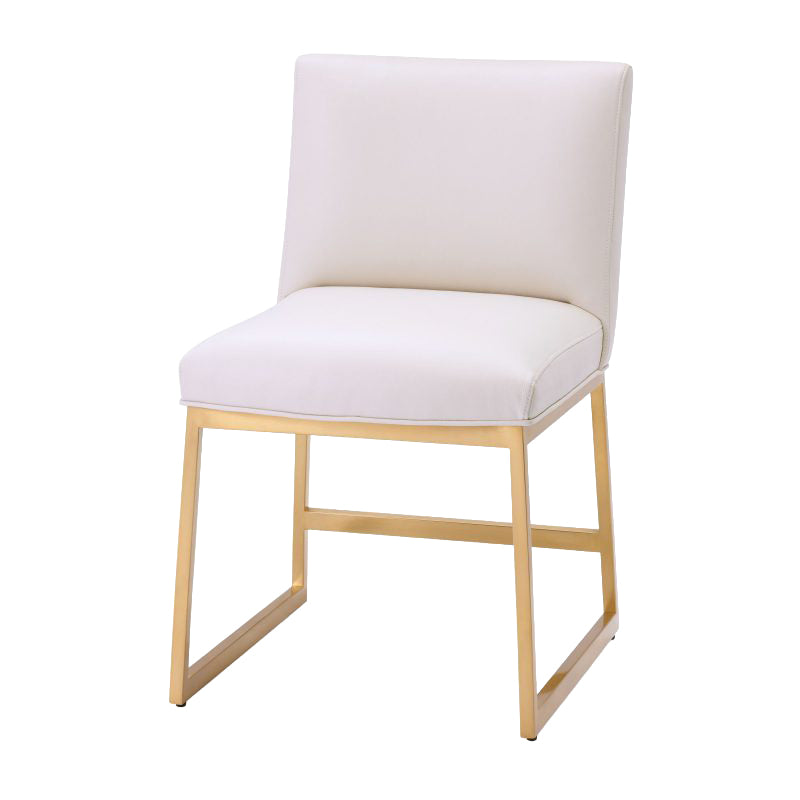 Ines Brass Side Chair