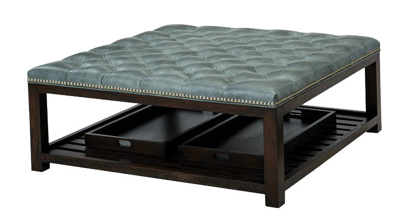 Rand Square Tufted Ottoman