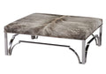 Cyra Chrome Ottoman