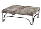 Cyra Chrome Ottoman