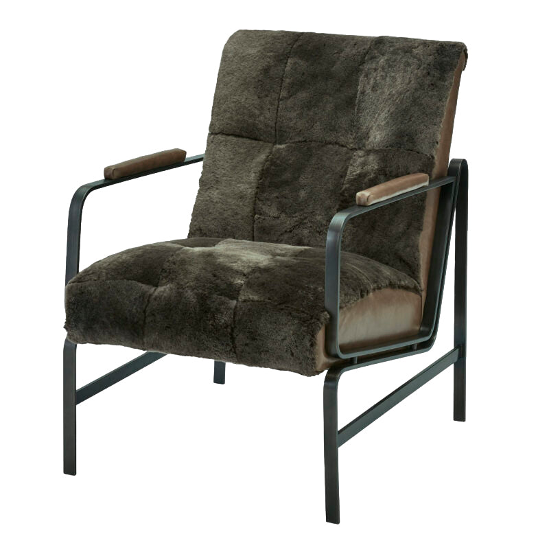Jada Tufted Iron Chair