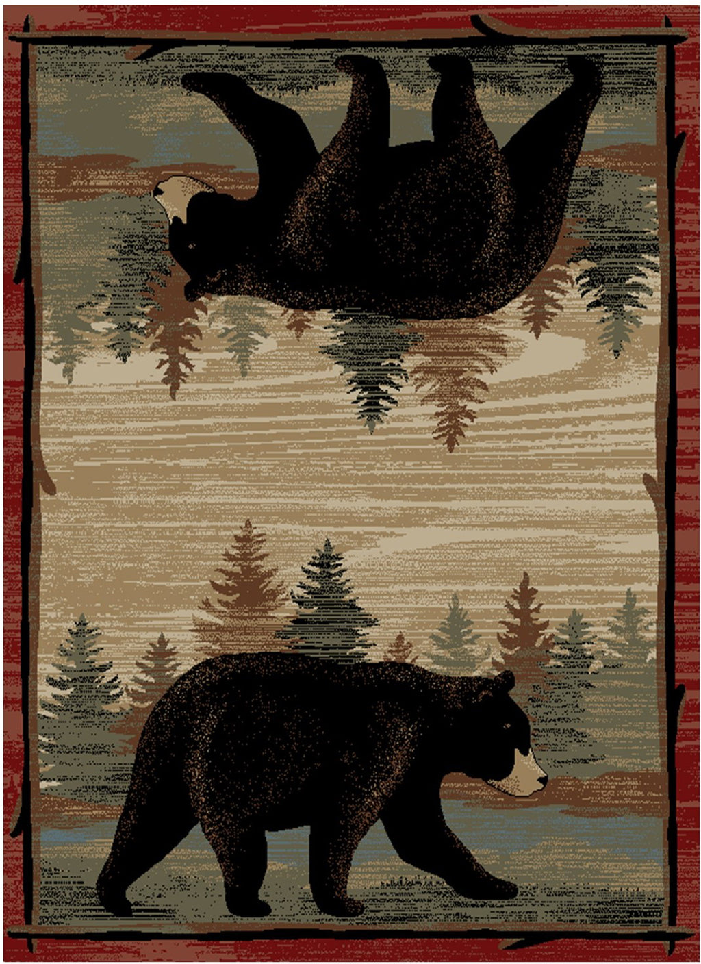 Lodge King Riverwatch Multi Area Rug
