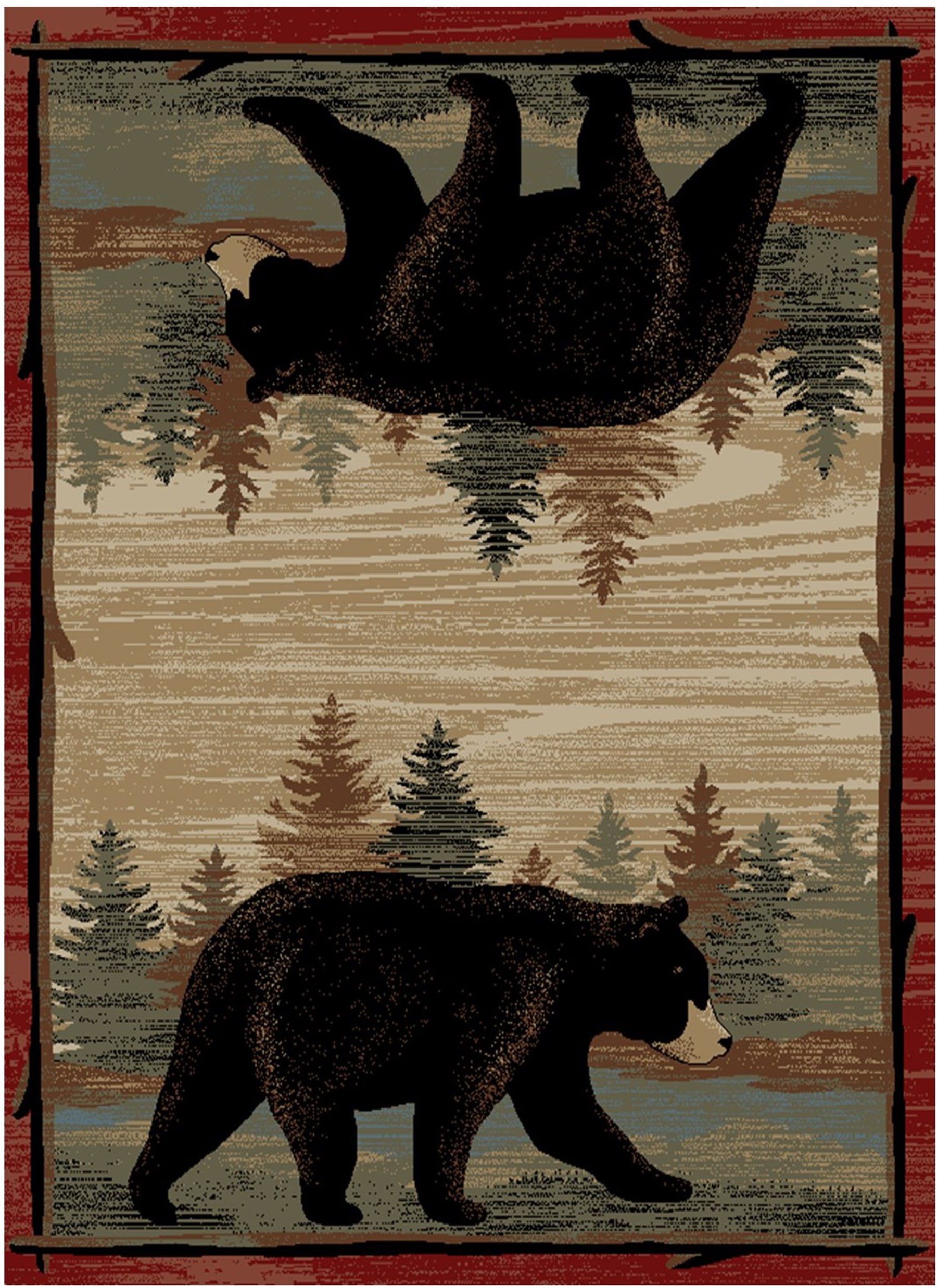 Lodge King Riverwatch Multi Area Rug