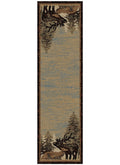 Lodge King Timberland Multi Area Rug