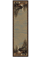 Lodge King Timberland Multi Area Rug
