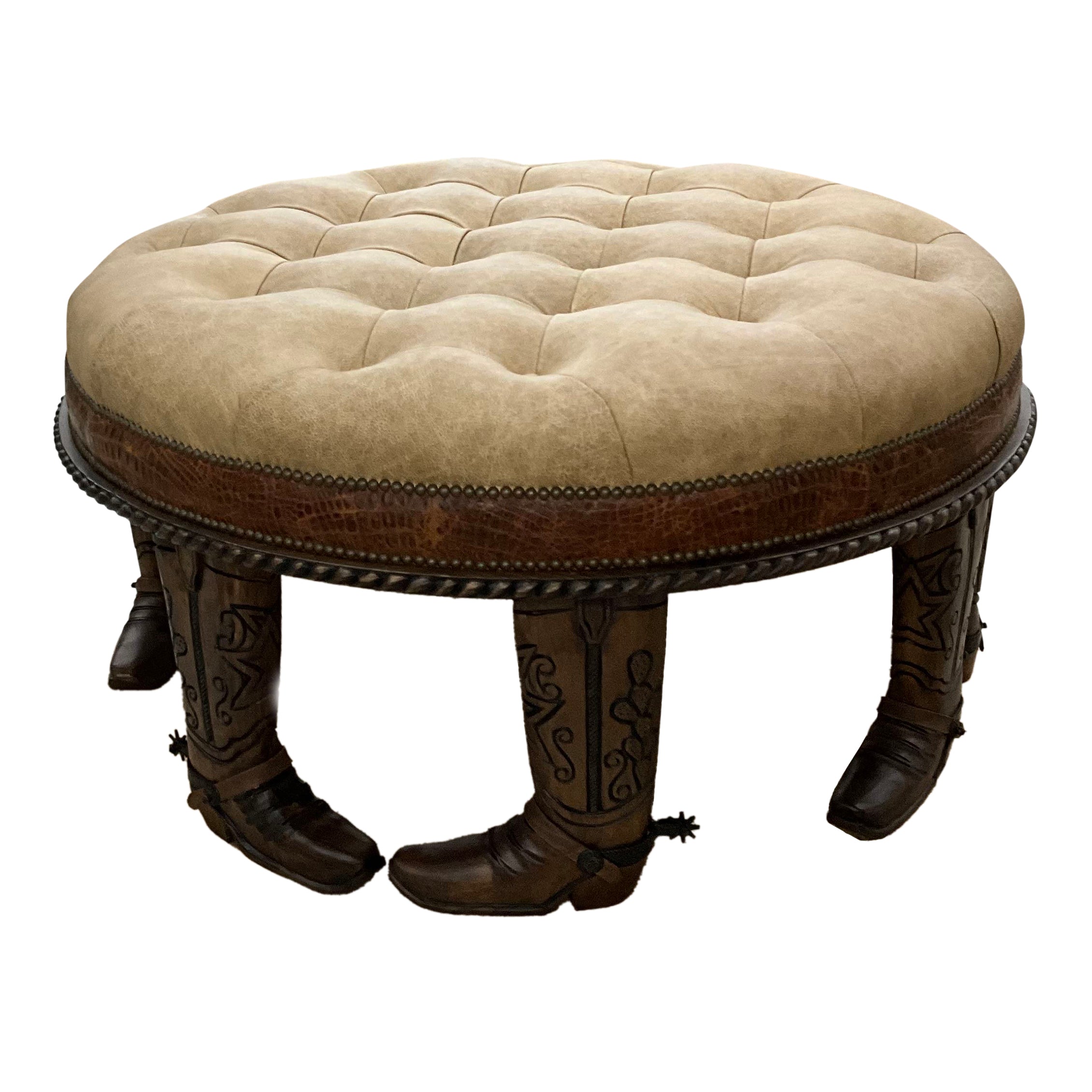 Landman Boot Ottoman