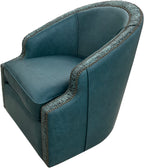Aqua Serenity Barrel Chair