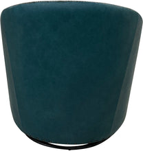 Load image into Gallery viewer, Aqua Serentiy Barrel Swivel Chair