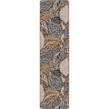 Image of an area rug, Leaves - Suede