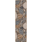 Image of an area rug, Leaves - Suede